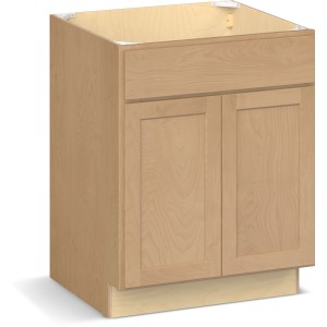 RELIABILT Parkstone II Sink Base, Wheat Stained, 27" W, 2 Doors, Fully Assembled - 641104 | Lowe's Pro Supply